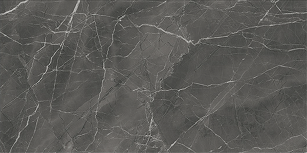 Black marble texture with veins