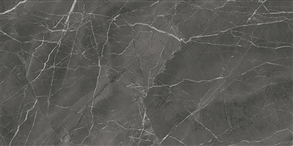 Black marble texture with veins